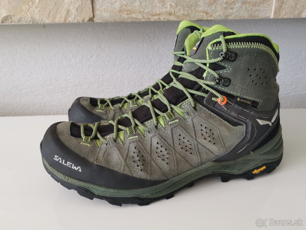 ALP TRAINER2 SALEWA MID GTX Gree PC:220EUR Turistická obuv