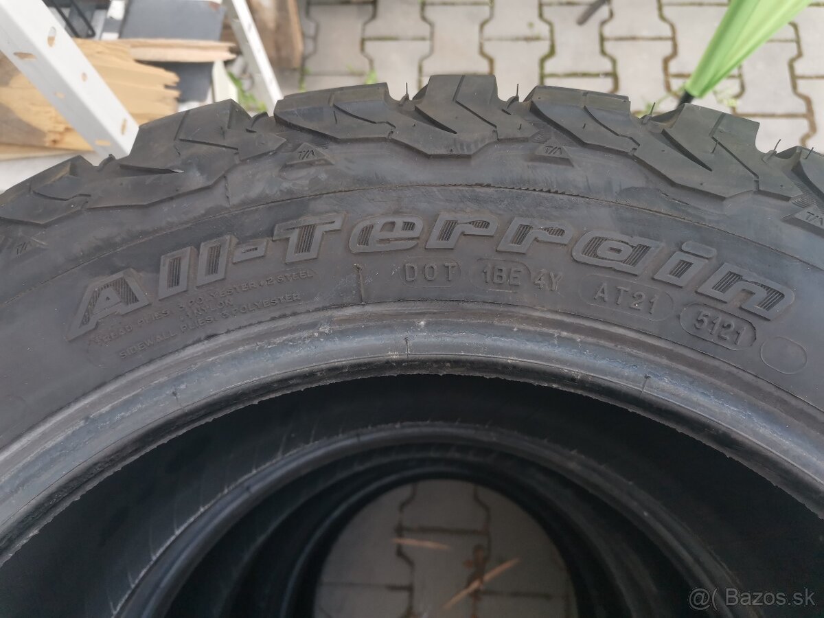 Bf goodrich all terrain 255 55 R18