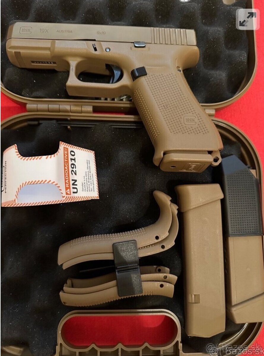 GLOCK 19X coyote - 620€