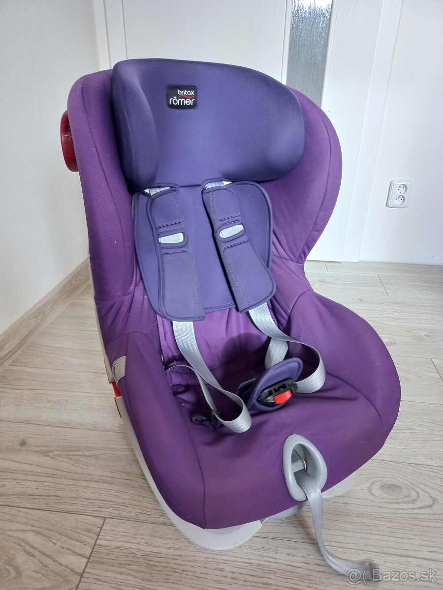 Autosedačka Britax Romer fialová 9-18kg