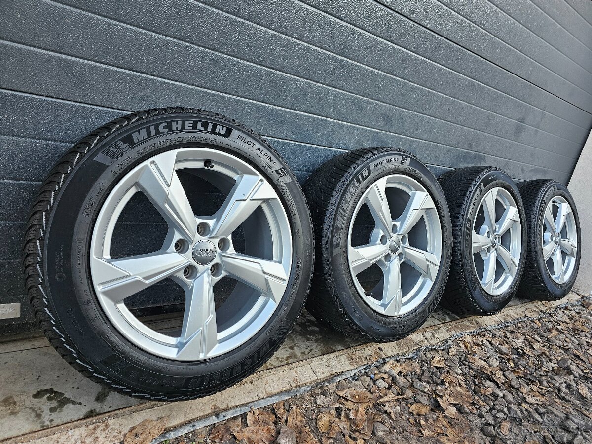 Zimná Sada AUDI A6 C8, A7 ROTOR2+Michelin 225/55 R18