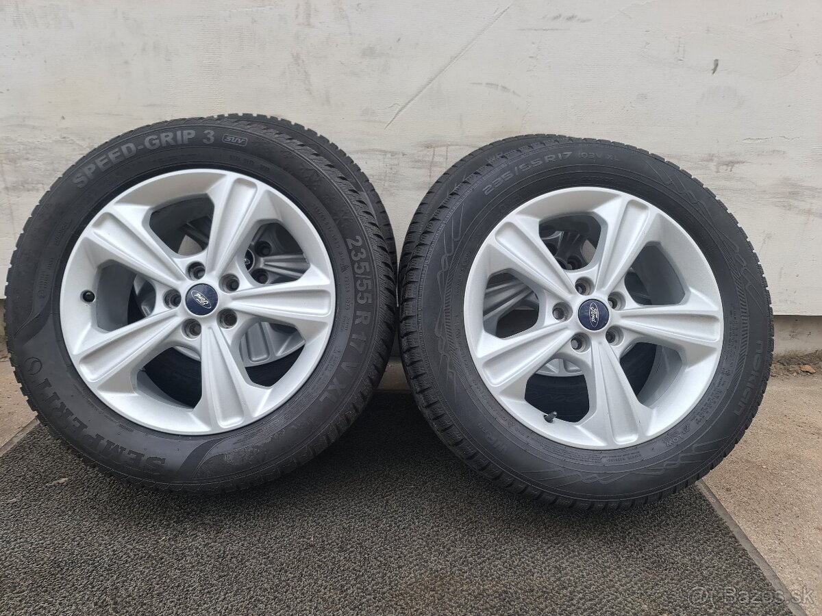 5X108 R17 FORD+ZIMNE PNEU 235/55 R17