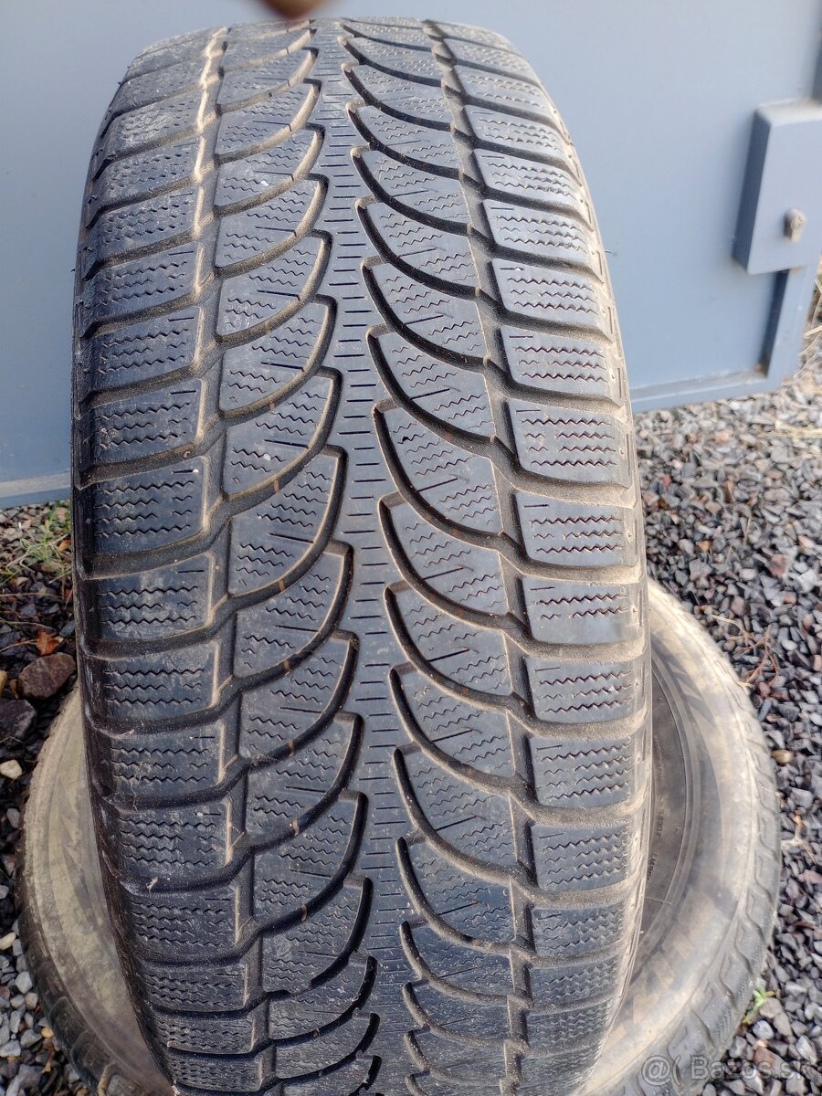 zimné pneumatiky 225/60r17- 2ks Bridgestone