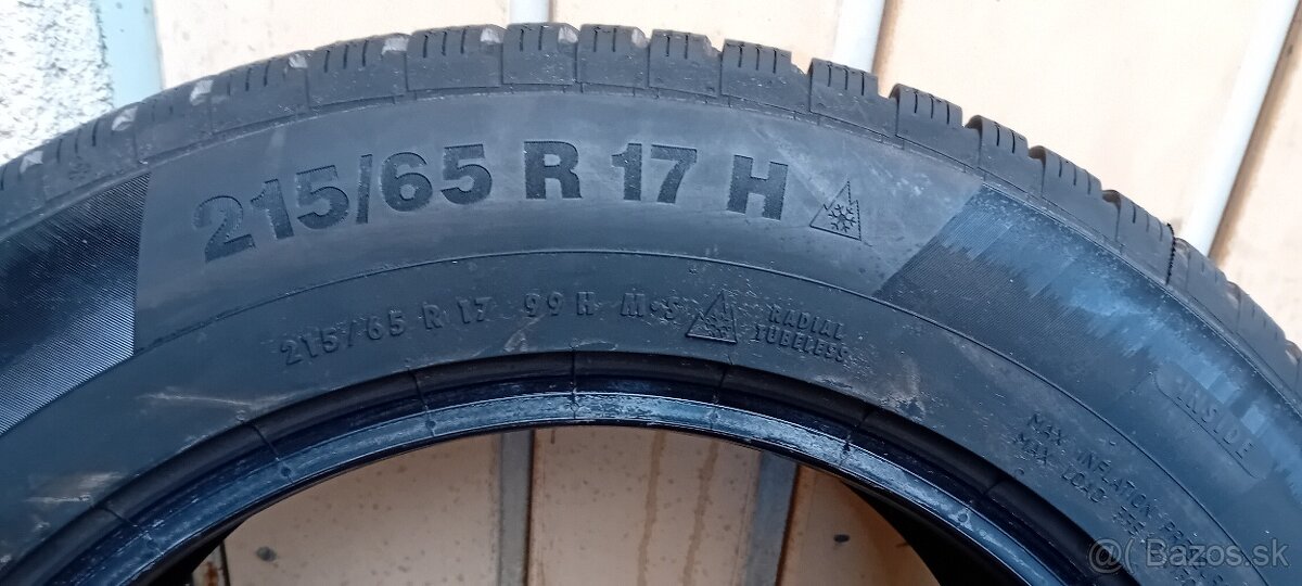 Zimne pneumatiky 215/65 R17 99H