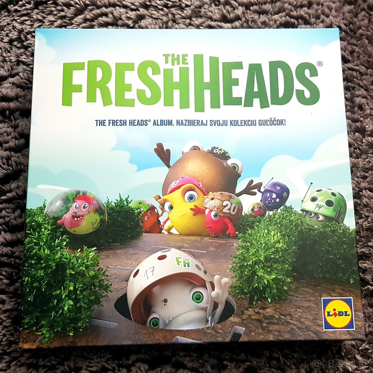 Zberateľská sada - Sklenené guľôčky Freshheads