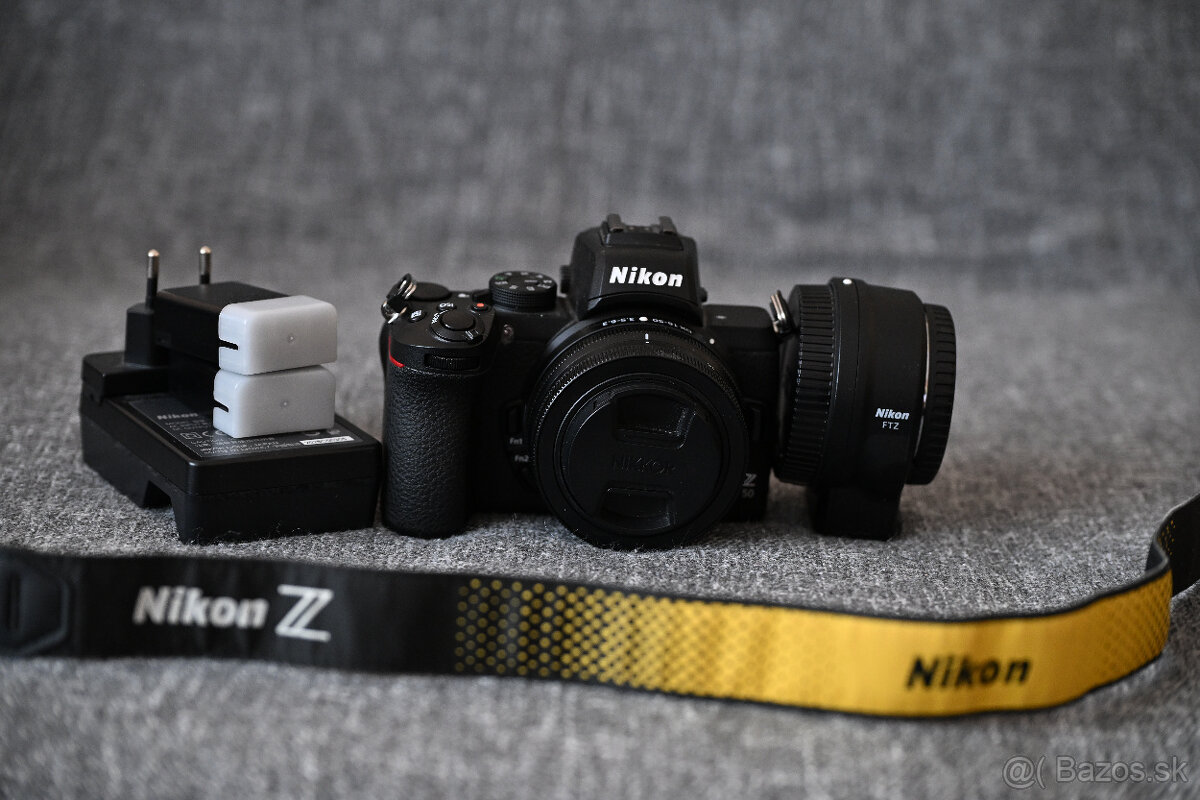 Nikon Z50 + príslušenstvo