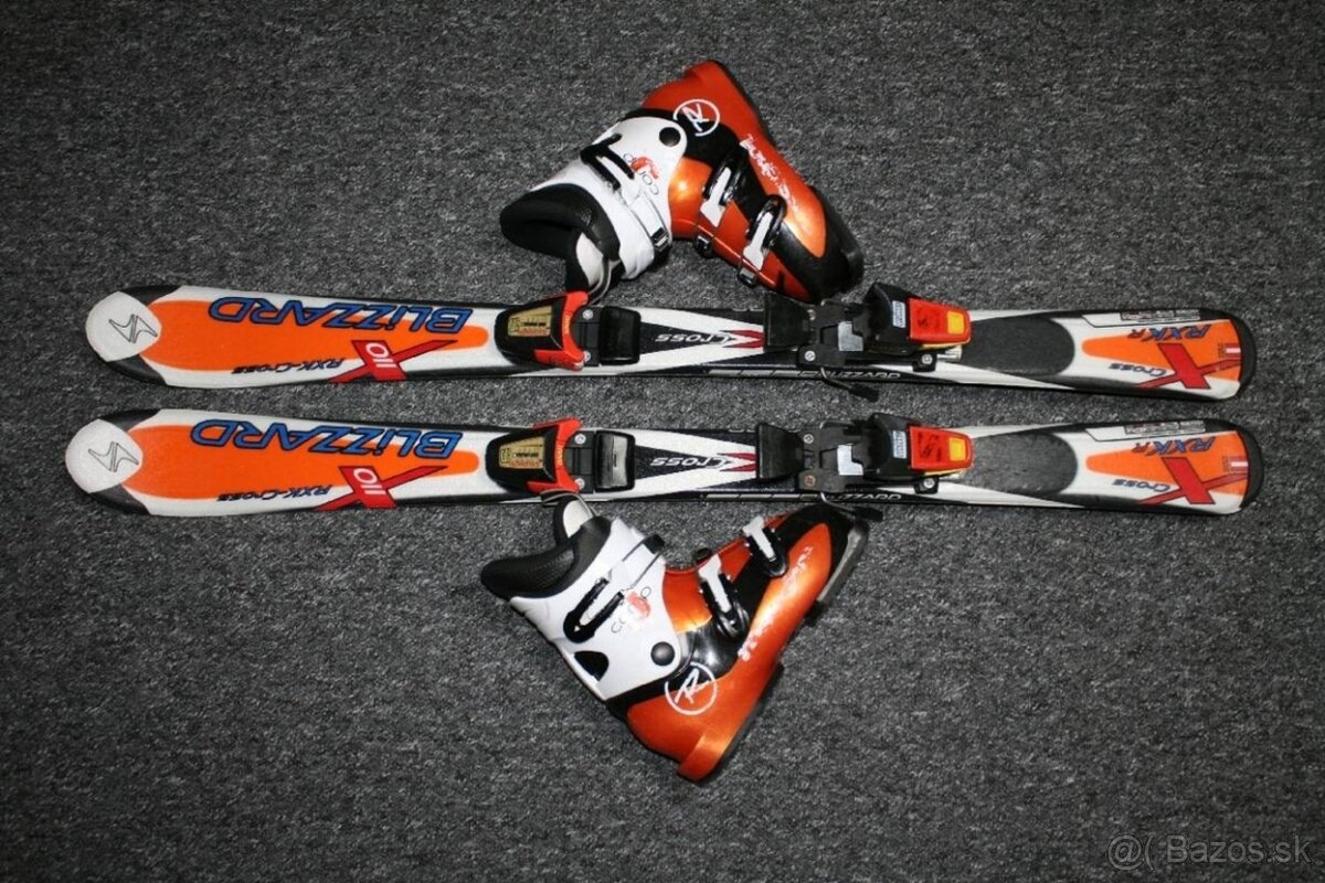 detské lyže Blizzard cross 110 cm, lyžiarky