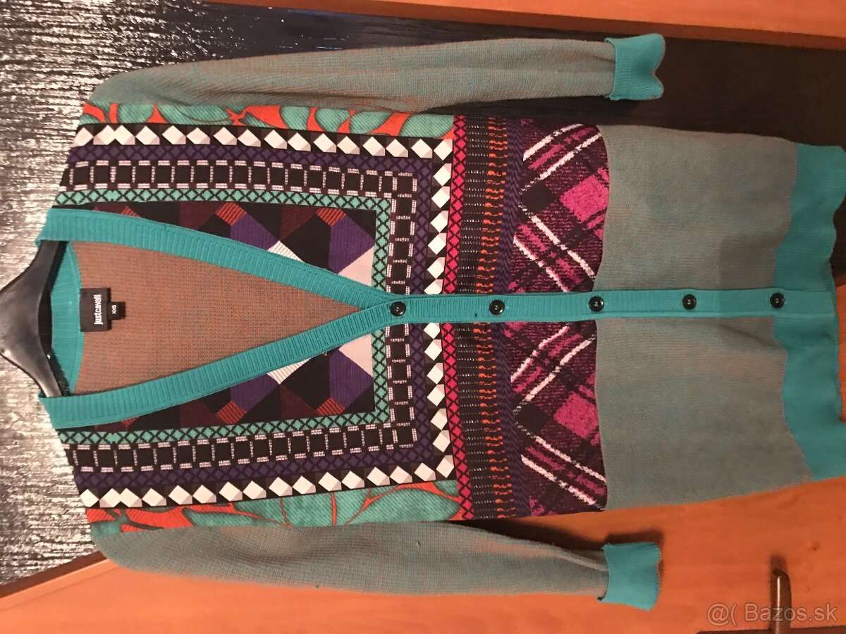 JUST CAVALLI originál dámsky cardigan S