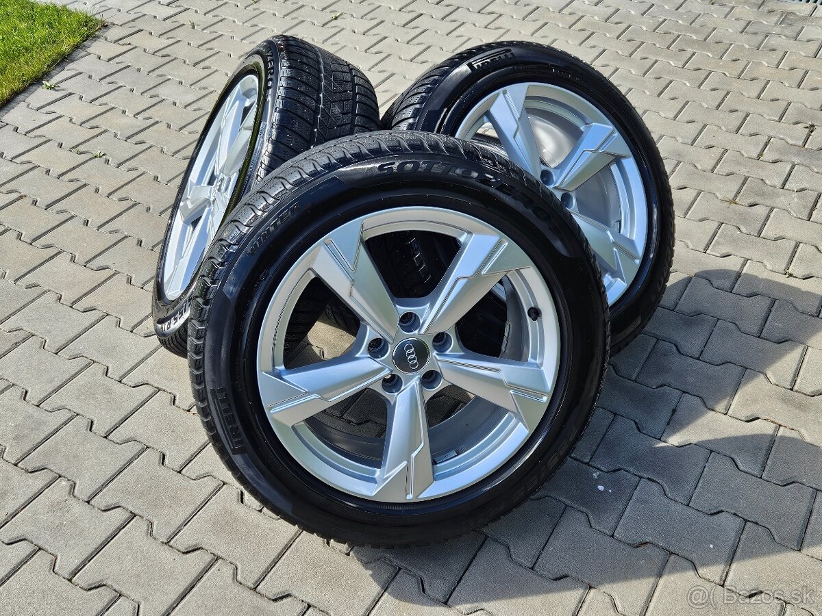 Predám originál 18" Audi elektróny+zimné pneu Pirelli