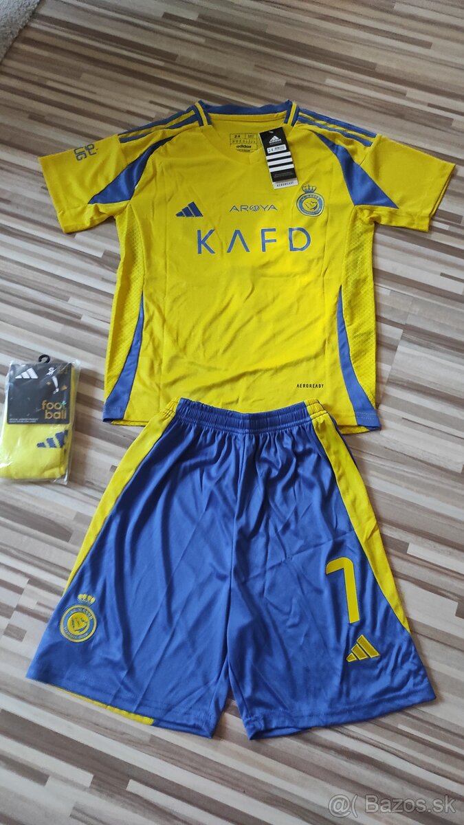 Nový detský dres Al nassr - Ronaldo