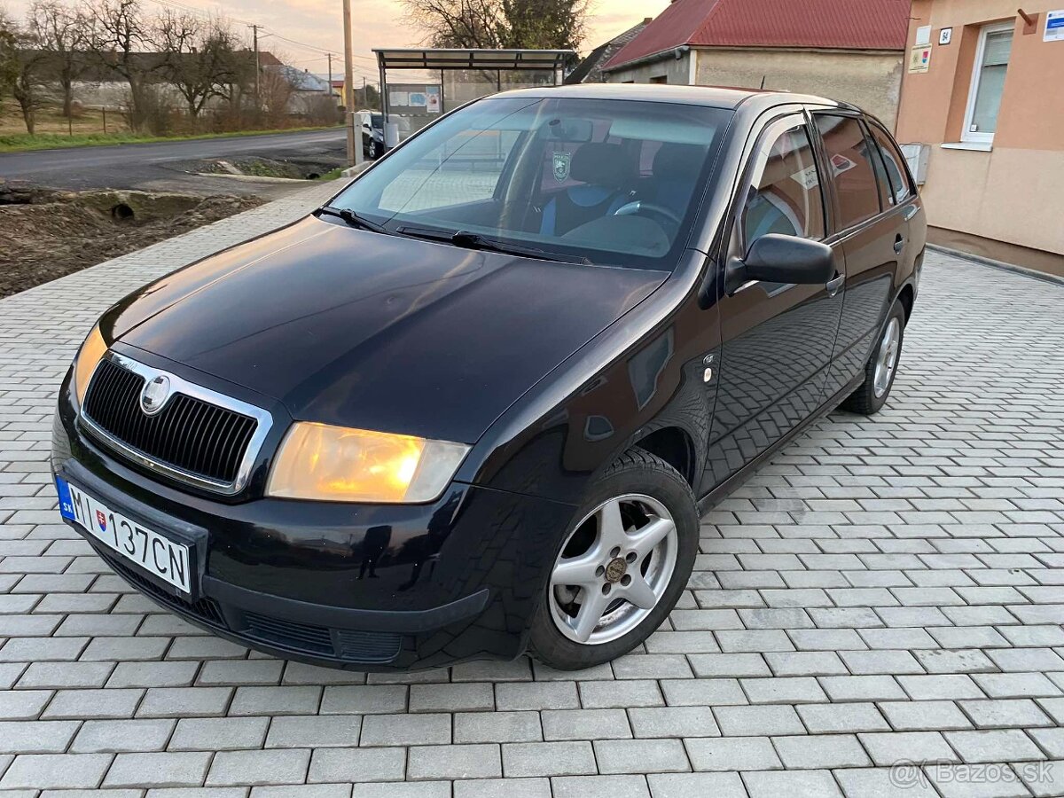 Škoda Fabia 1.4 benzin r.v2002 55kw