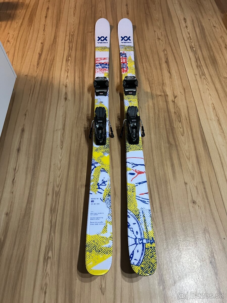 Predám Nové Volkl 168 cm + prilba