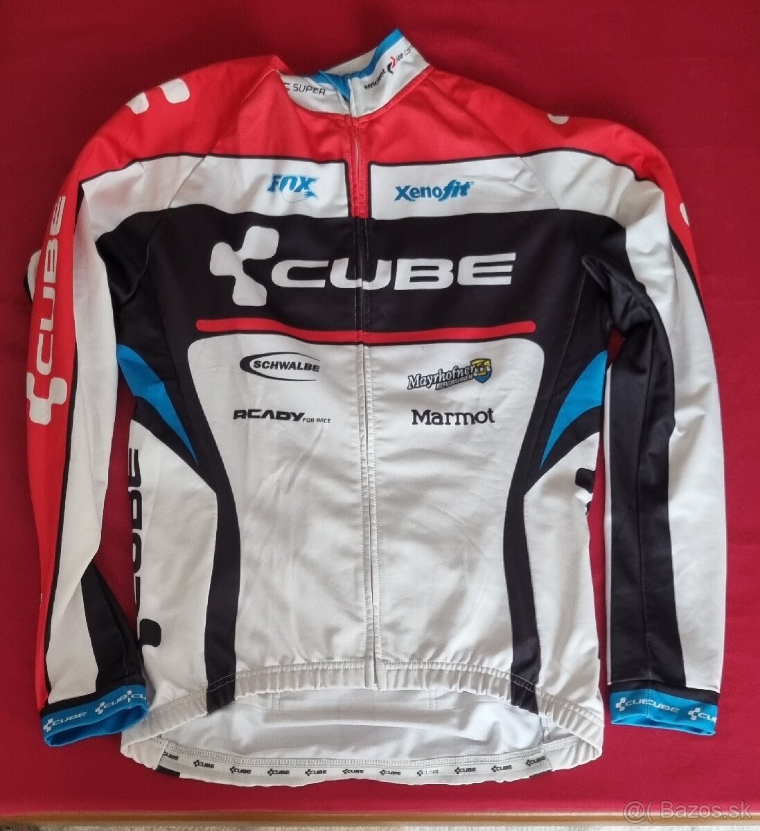 zateplený cyklo dres Cube