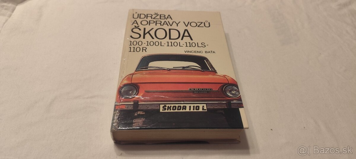 Škoda 100  110  110R manuál údržba opravy veterán - Š110R