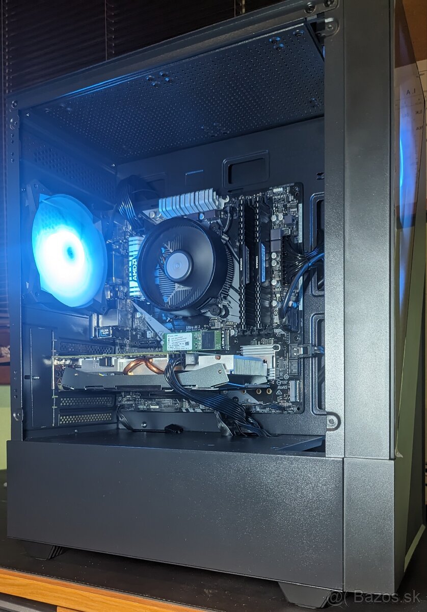 Herný PC- AMD RYZEN 2600, GTX 1660S