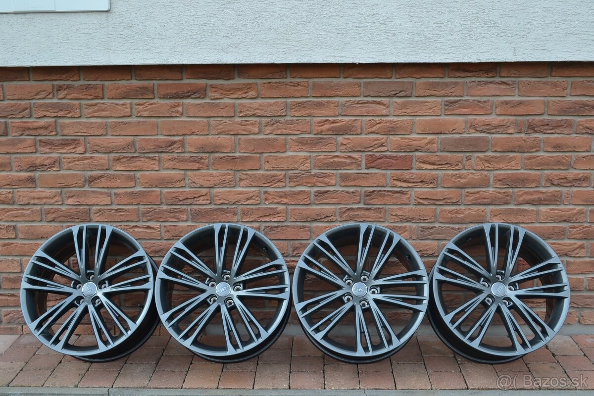 5x112 R20 Original Audi A7 / S7 4k8 Hlinikove disky Antracit