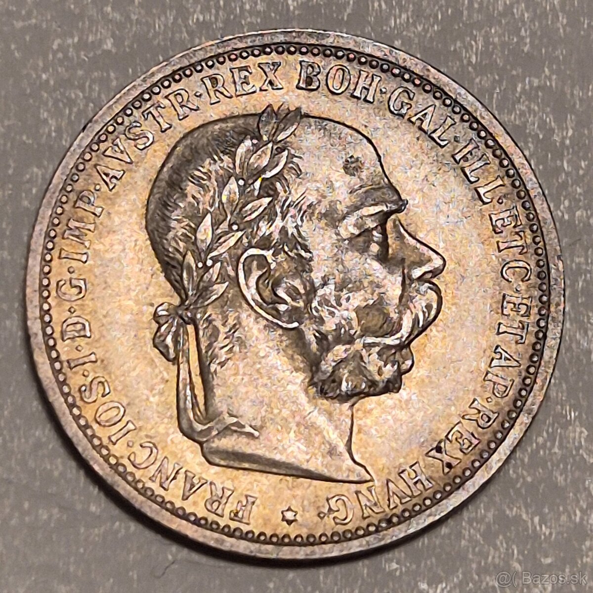 1 Koruna 1899 b.z František Jozef I. Č.2