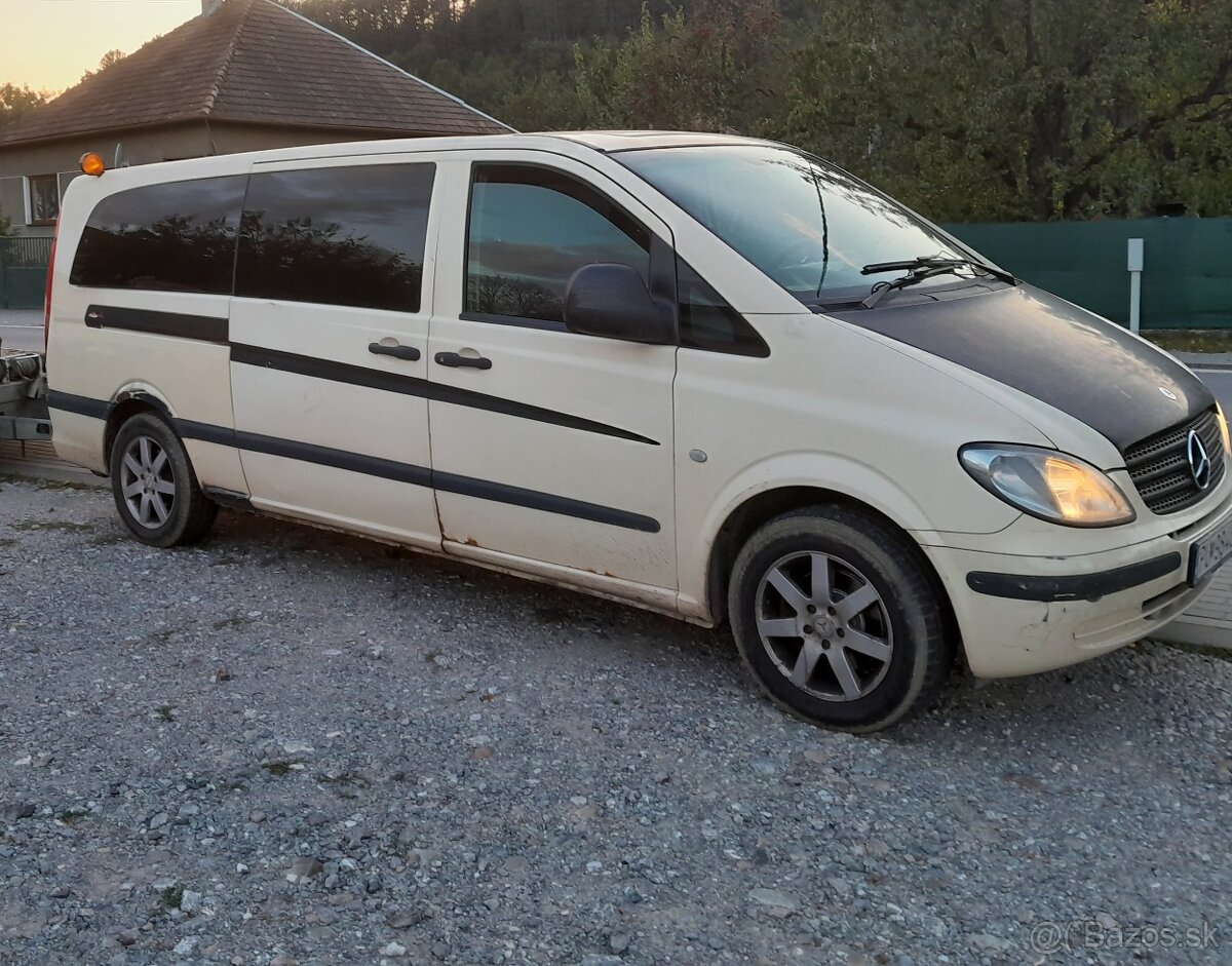 Mercedes Vito 115cdi  nepojazdne vadne vstrekovace