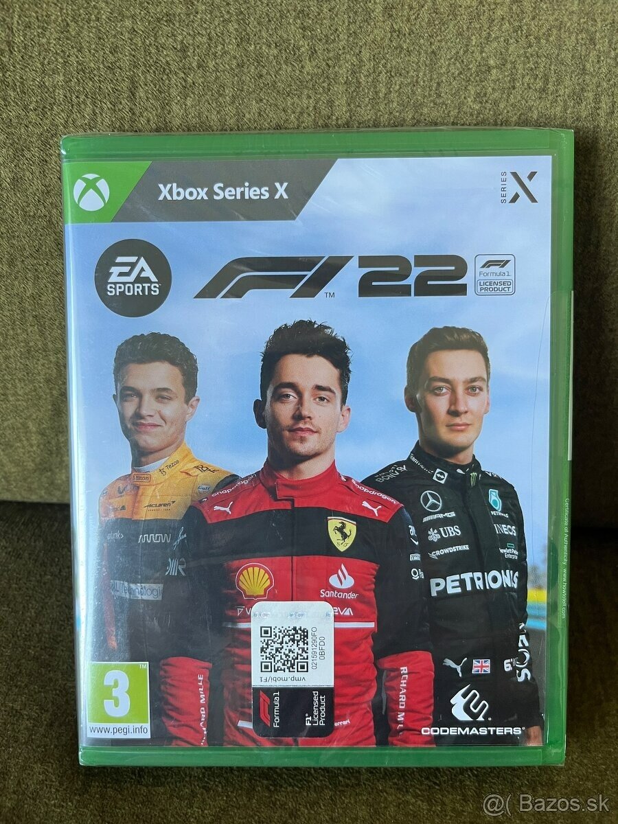 F1 22 Xbox - nova, nerozbalena