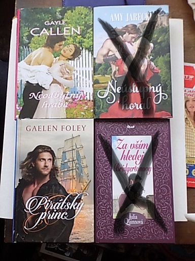 Historické romance - Jeffries, Ashford,Callen,Beverley a iný