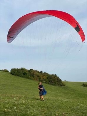 Komplet paraglidingová výstroj