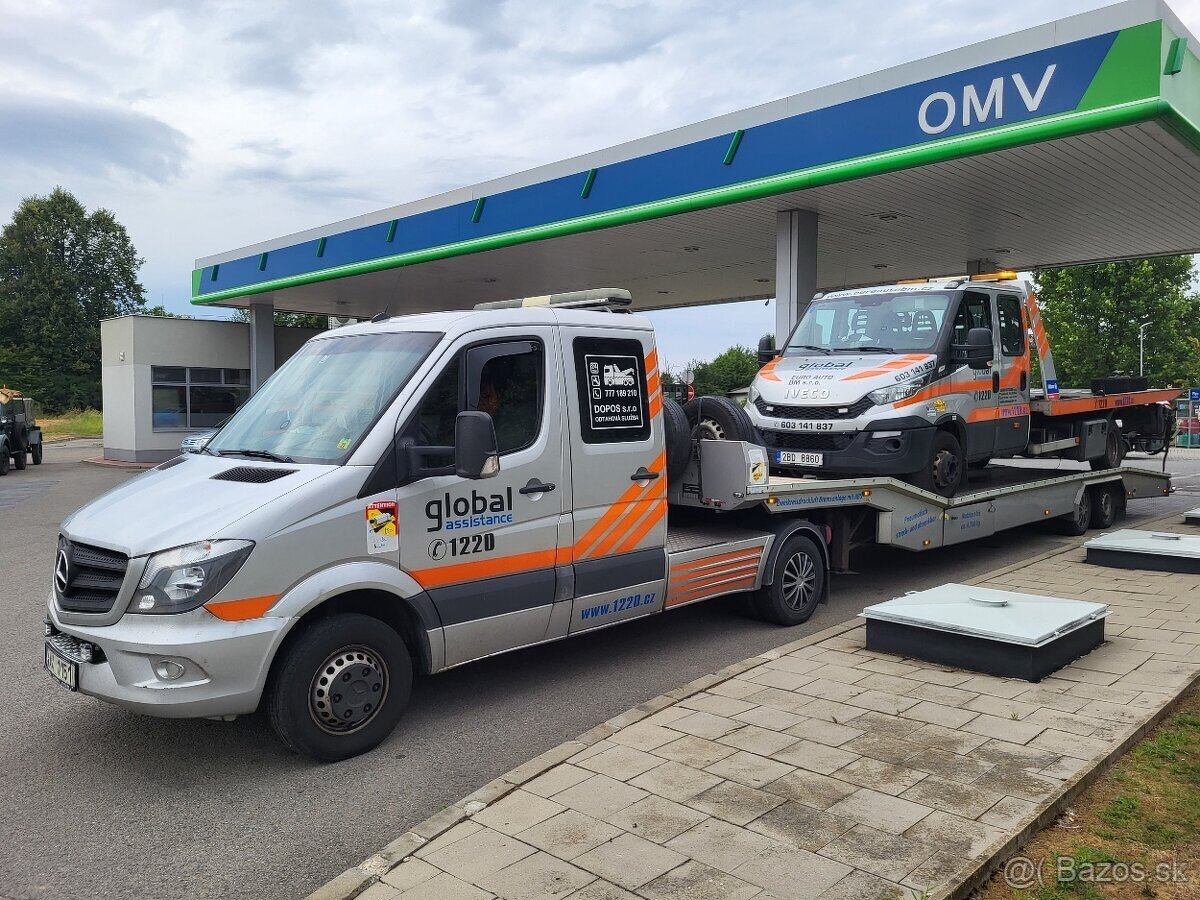 Odtahový speciál, B+E, Sprinter 3.0CDi, 140KW