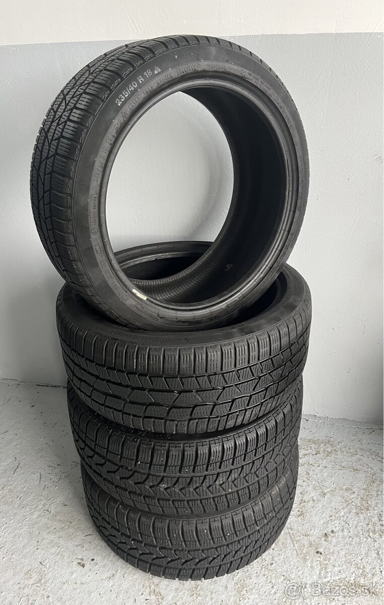 235/40 R18 Zimne Continental Top stav