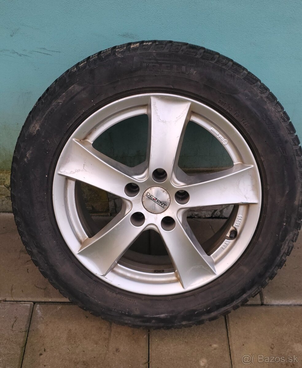 Zimne pneu PIRELLI na elektonoch 205/60/16