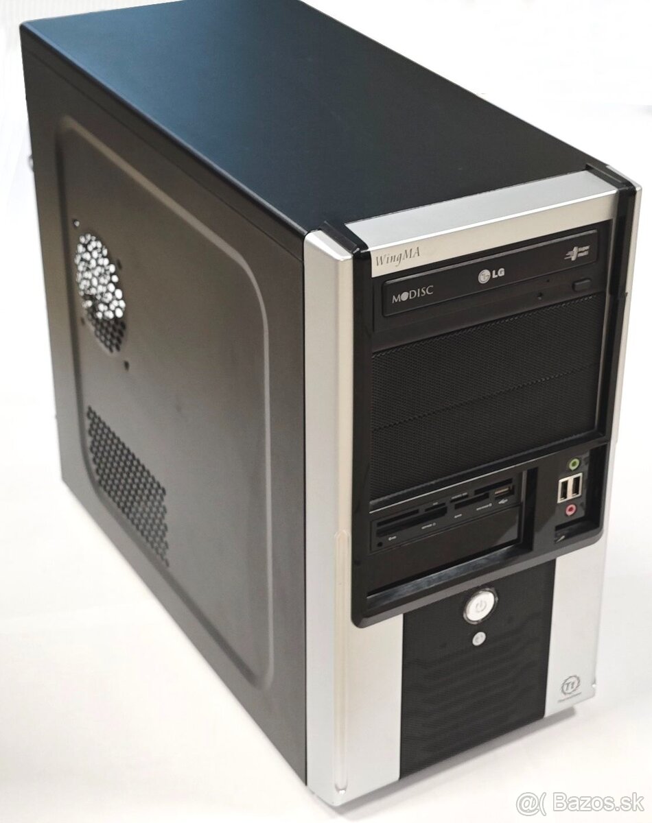 PC Intel i3 2,6Ghz, 8GB DDR3, SSD 250GB, HDD 500GB, DVD