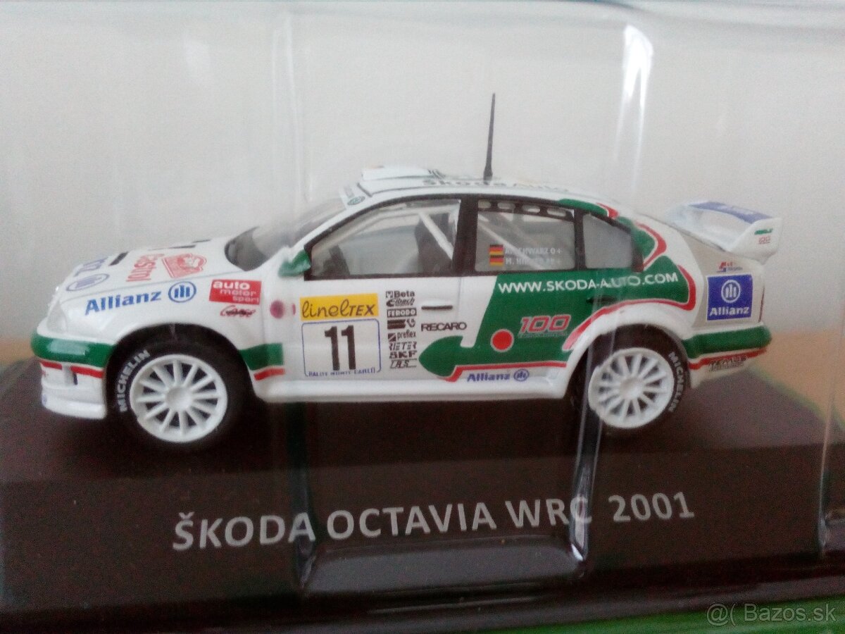 Predam model auta skoda rôzne 1:43.