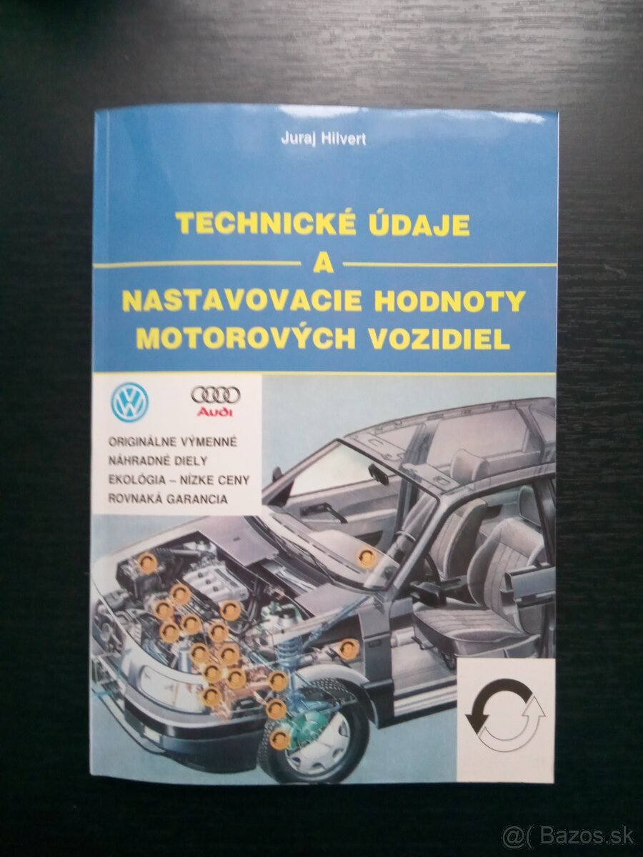 Technické údaje a nastavovacie hodnoty motorových vozidiel