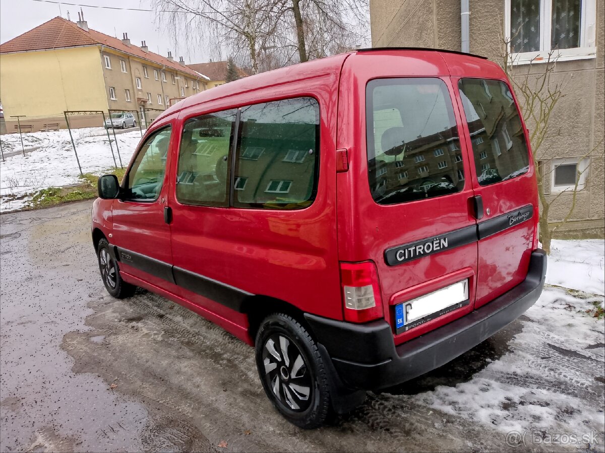 Citroen Berlingo 1, 4 i BENZÍN Facelift