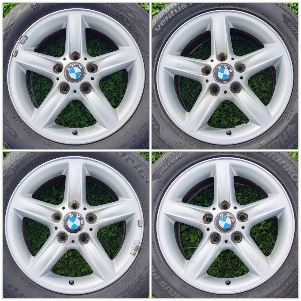 5x120 Originál BMW Elektróny + 225 55 R16 Pneumatiky