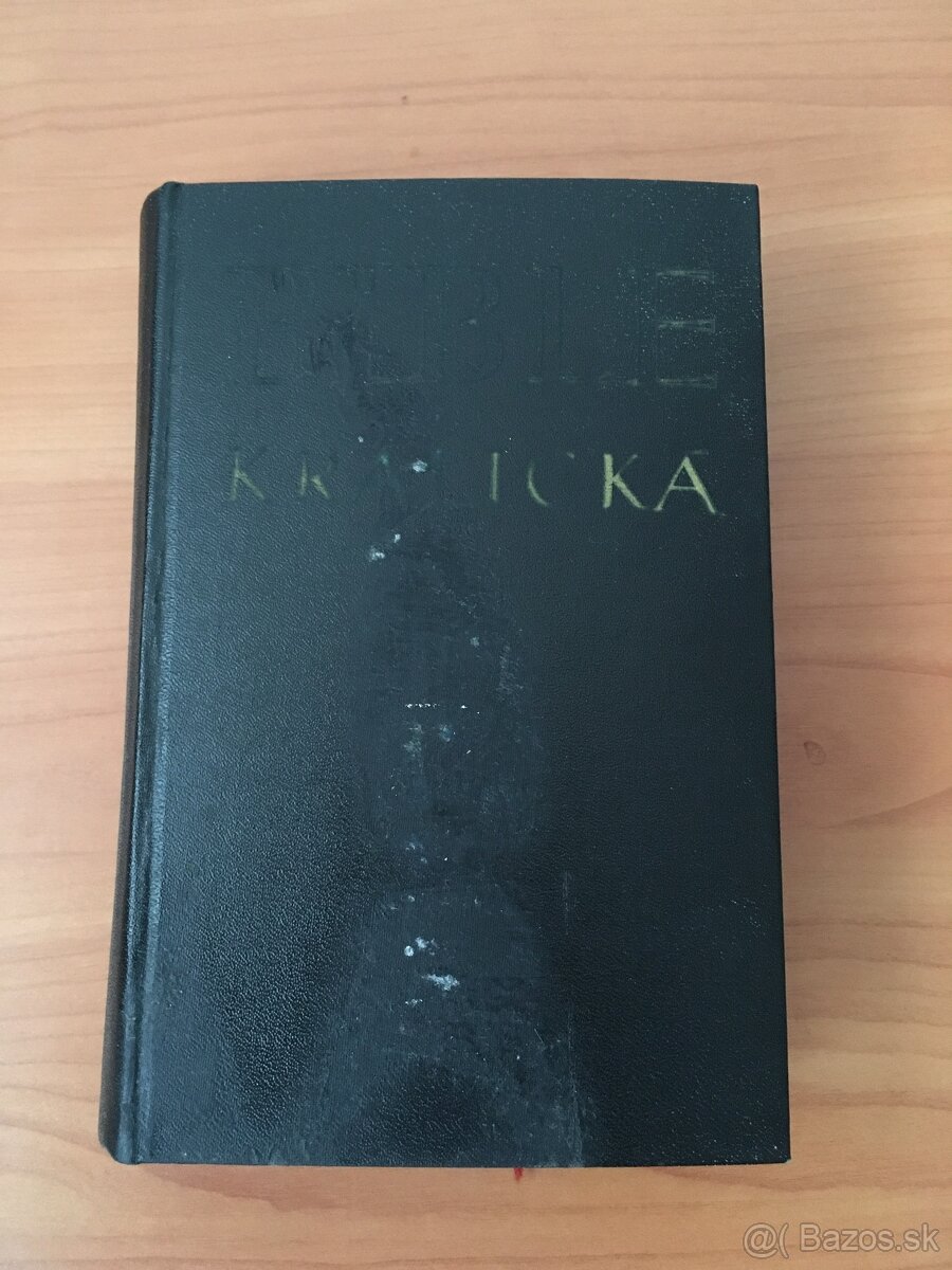 predám knihu Bible kralická