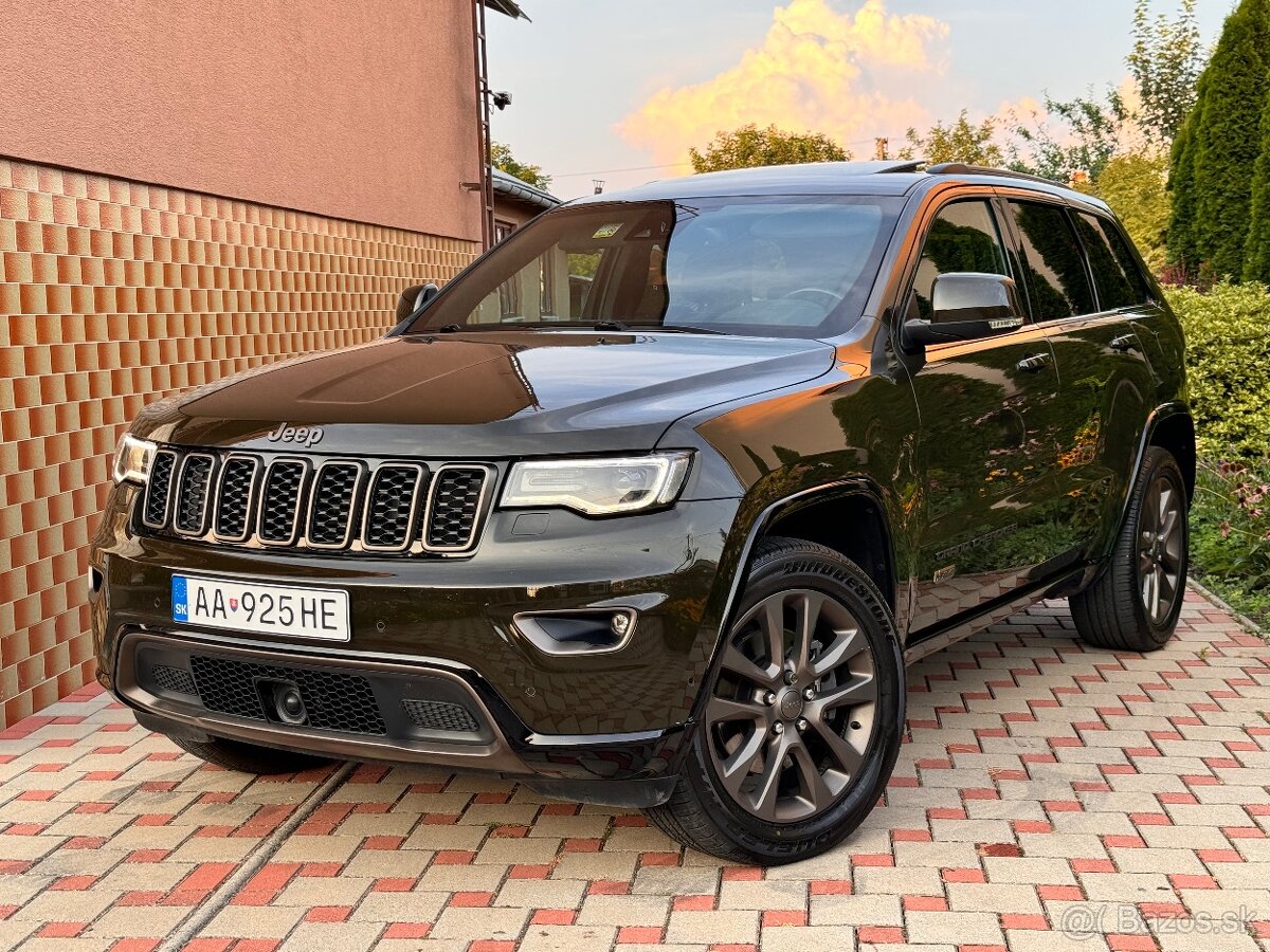 Jeep Grand Cherokee 3.0L V6 TD 184kw 75th ANNIVERSARY 2017