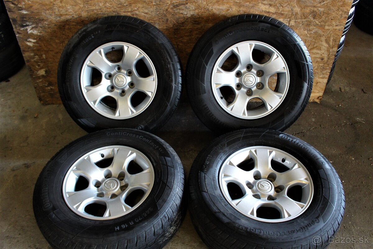 16”---6x139,7 r16---MAZDA BT-50----PEVNOSTNE----LETNA--SADA