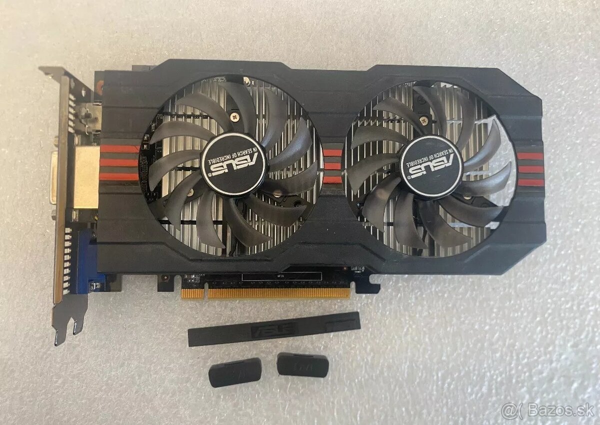 Predám grafiku ASUS GTX750ti 2GB GDDR5 - OC verzia