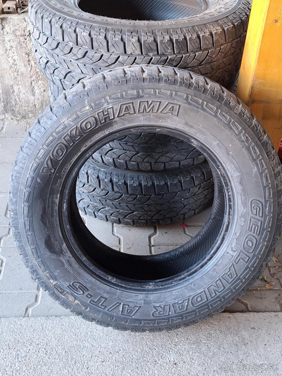 Pneumatiky 265/65 R17