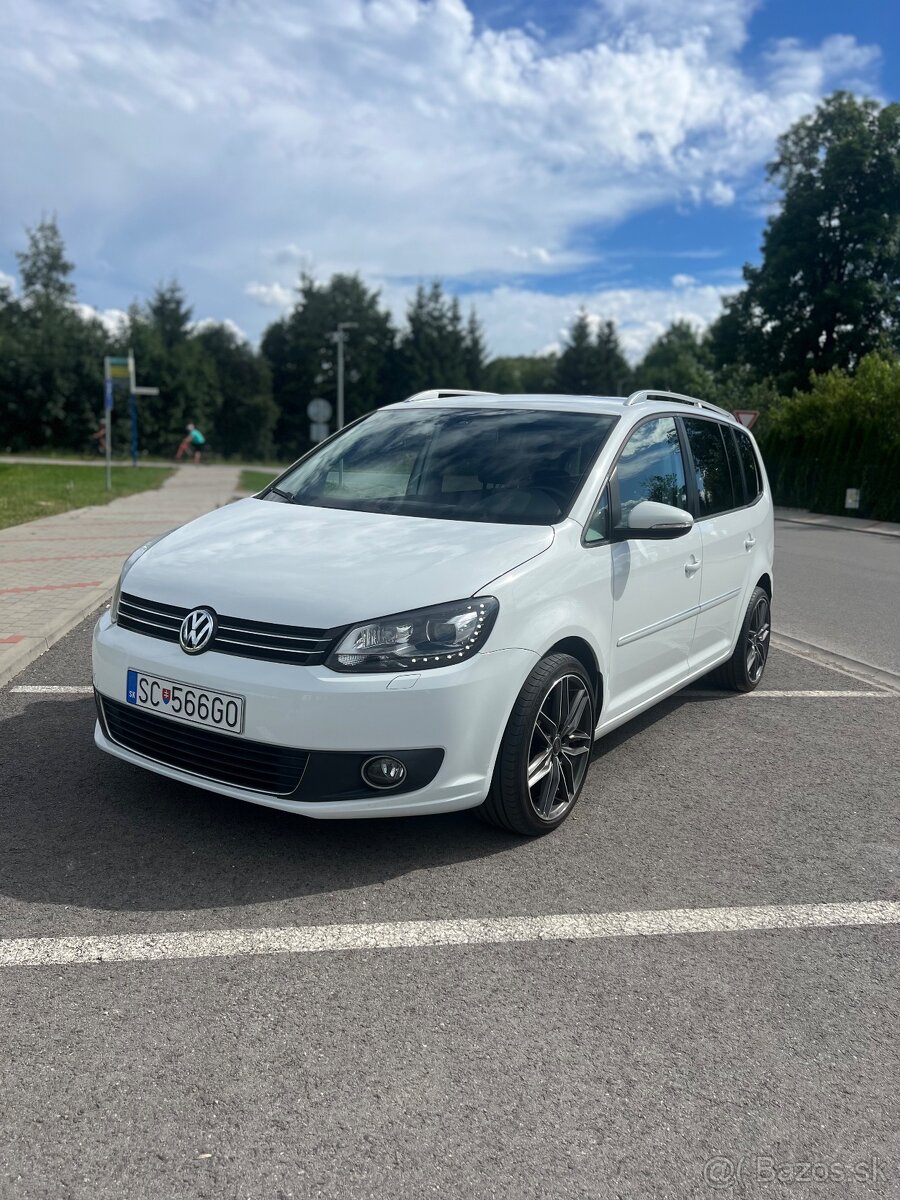 VW Touran 2.0 TDI 103kw DSG 7 miestne r.v.2014