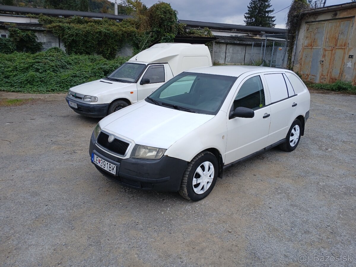 Škoda Fabia Praktík N1 SDI diesel