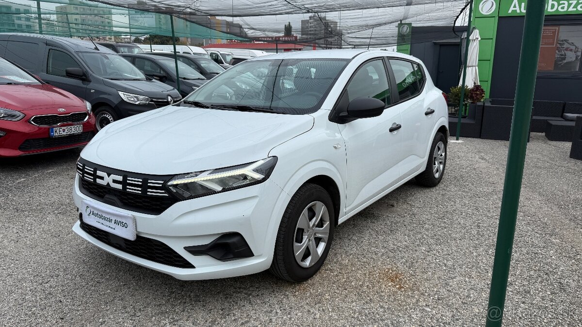 Dacia Sandero 1,0 BA+LPG, 67kw ORIGINÁL LPG