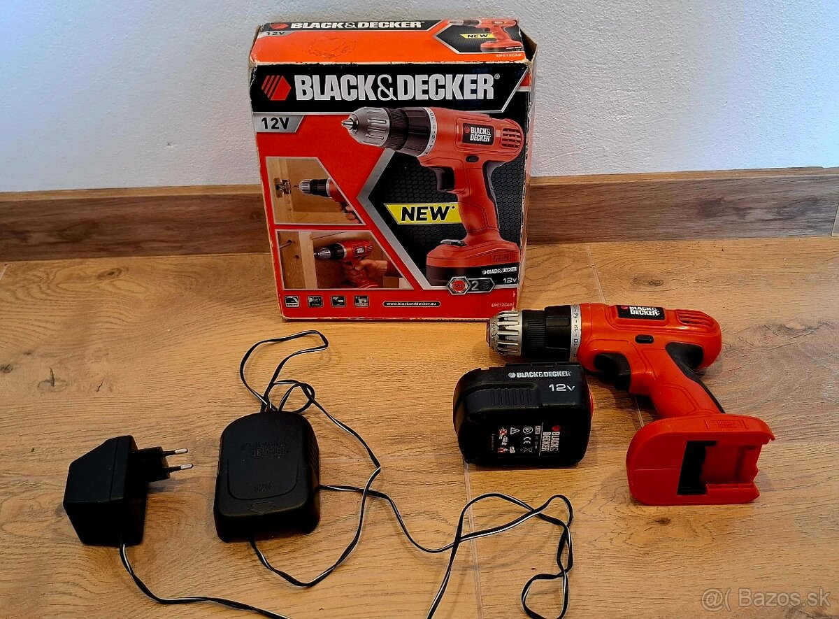 Black&Decker aku vrtacka