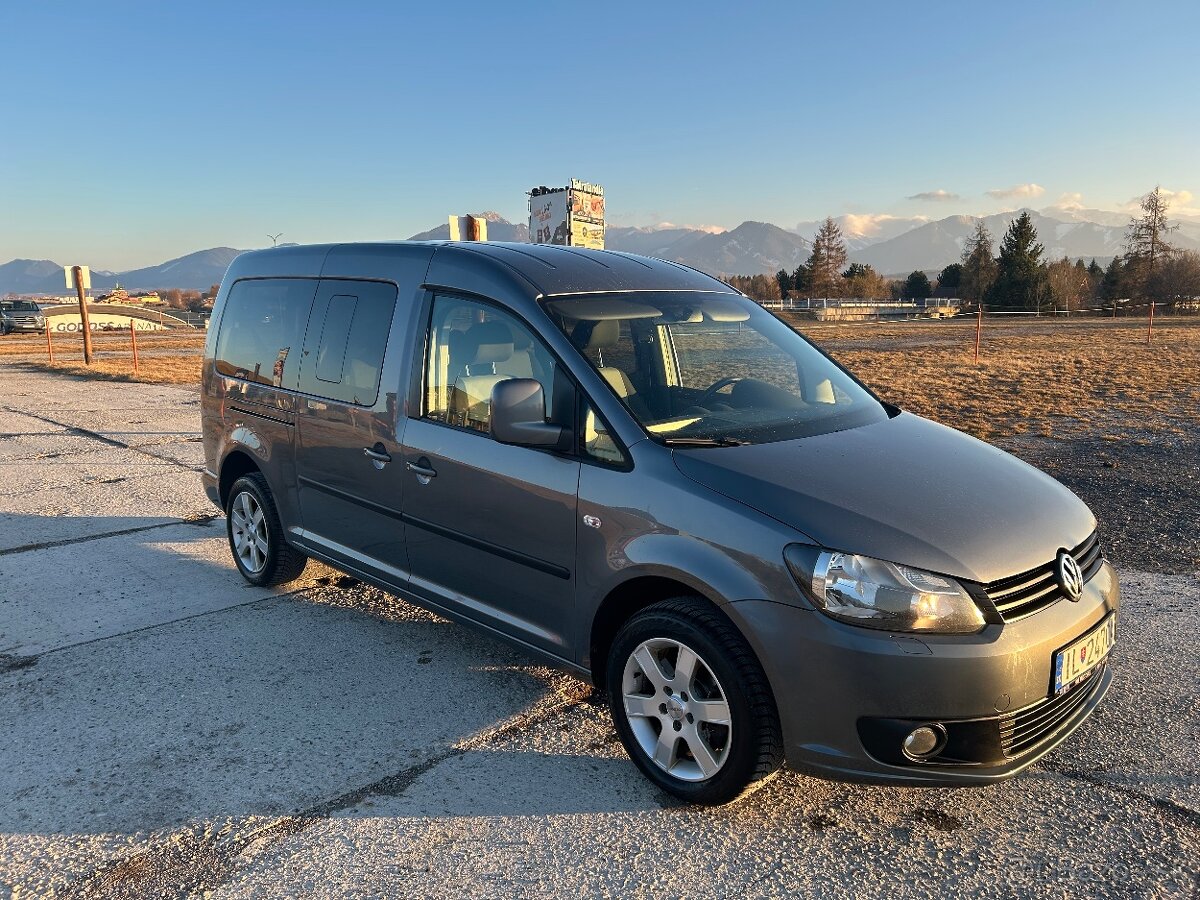 Volkswagen caddy maxi-7miestna