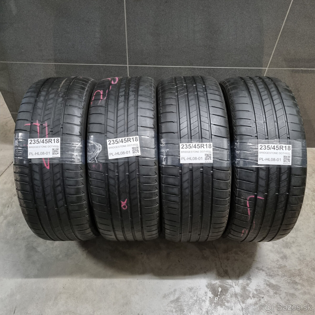 235/45 R18 BRIDGESTONE Letné pneumatiky