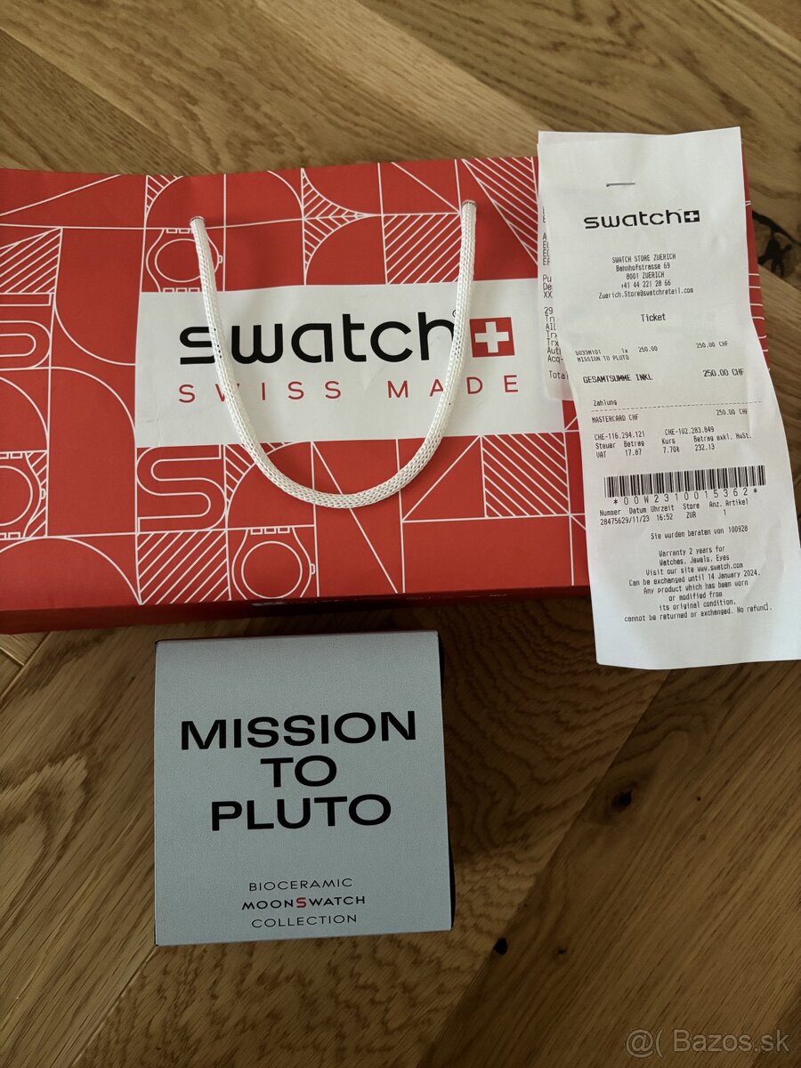 Swatch x Omega Mission to the Pluto