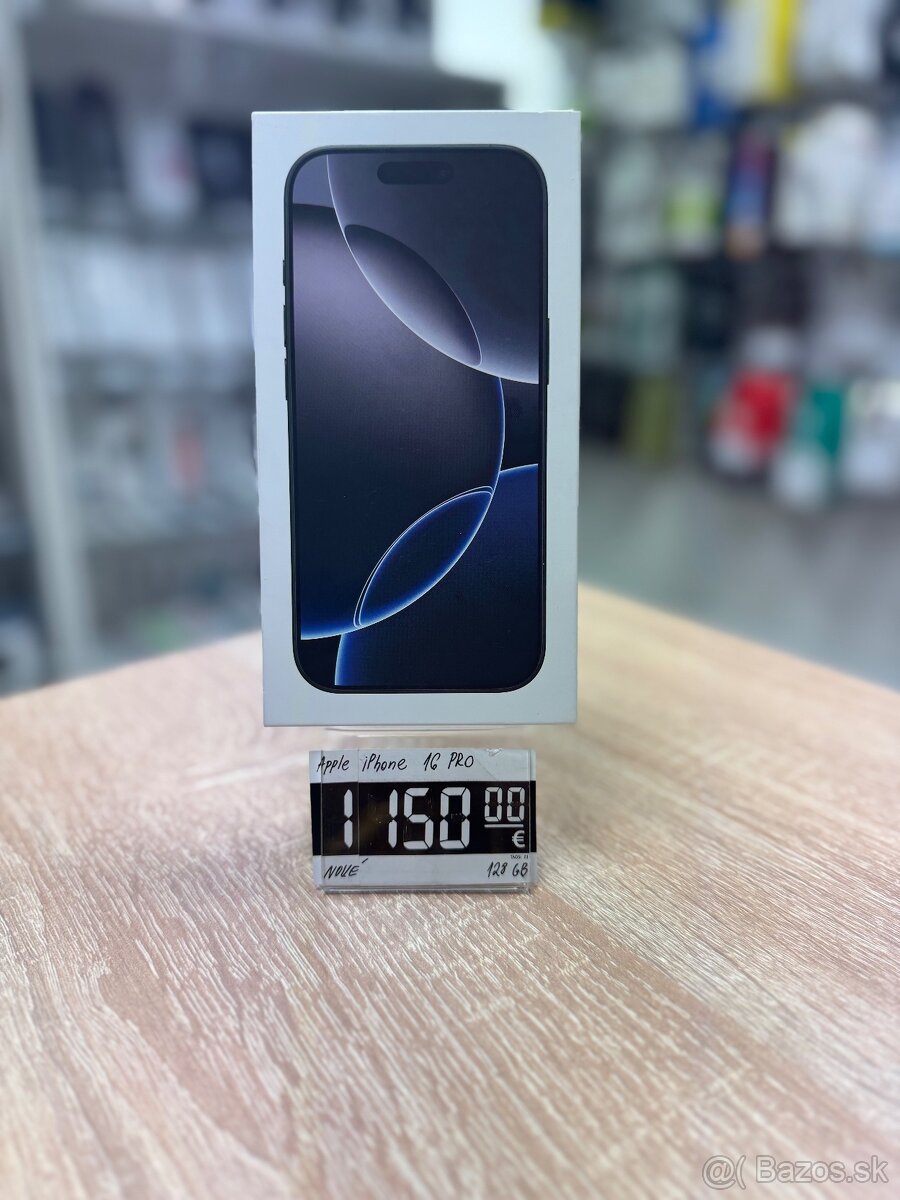 Apple iPhone 16 Pro 128gb čierny titan