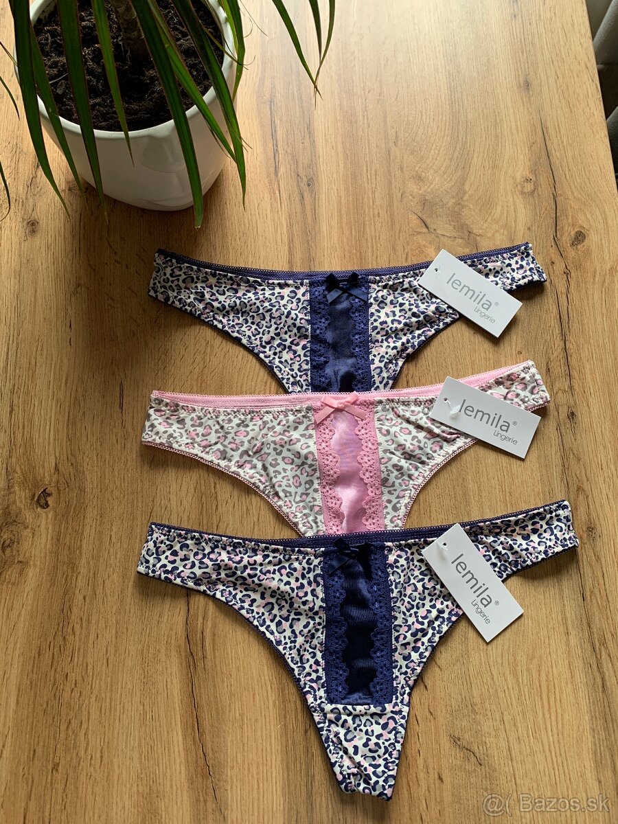 Lemila Lingerie TRIO tangá