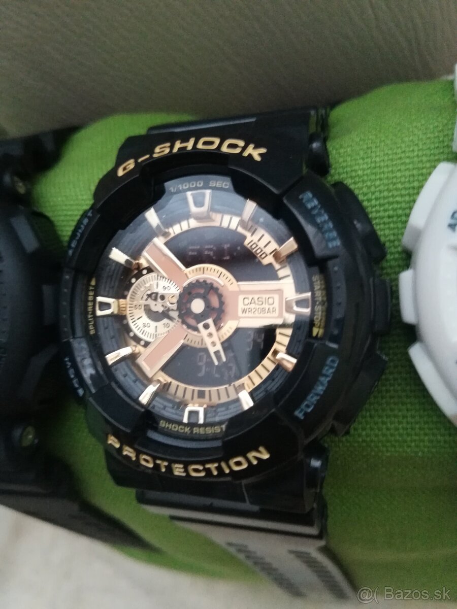 Hodinky G-shock GA110 Zlaté / Medené