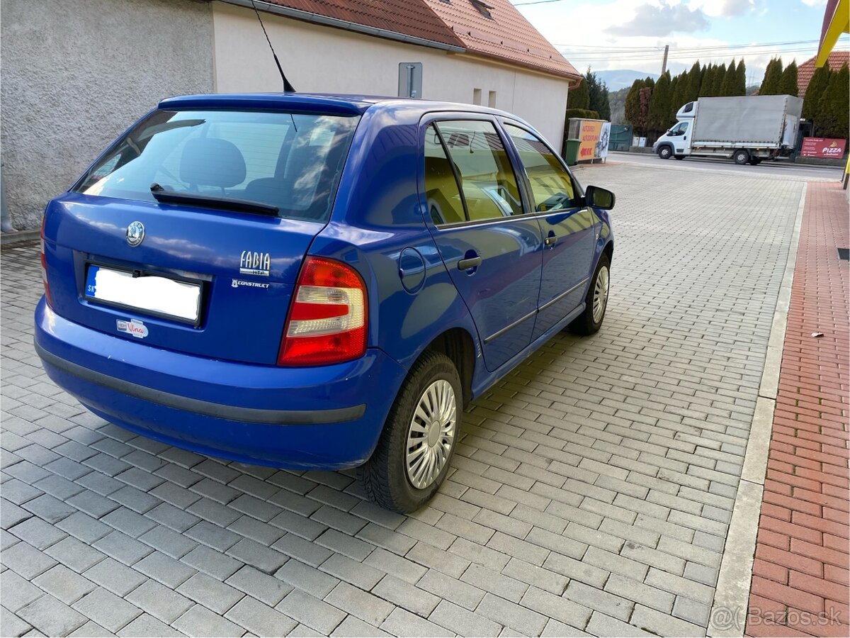 Škoda Fabia 1,2HTP 40KW Rok výroby 2005 STK/EK 2026