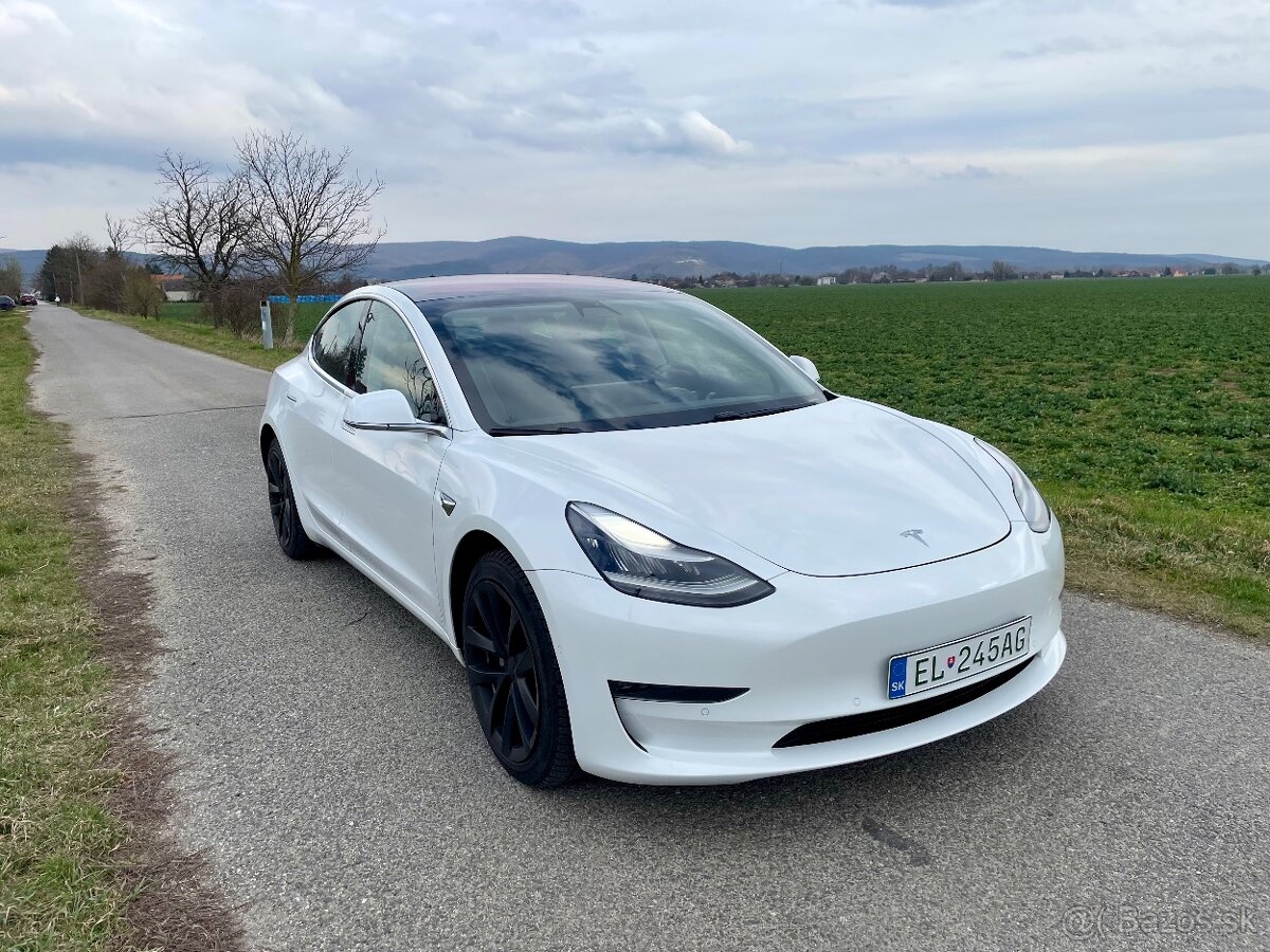 Tesla Model 3 Long Range, + zimné pneu, DPH